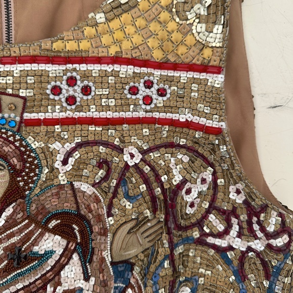 Dolce Gabbana sequined and jeweled runway byzantine top size S. NWT - Picture 8 of 13